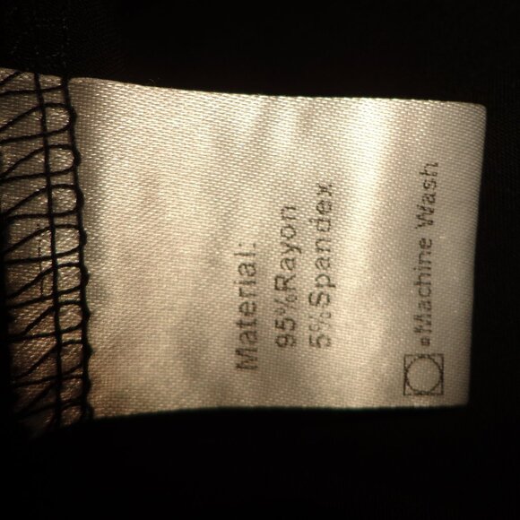 NEW GRECERELLE Maxi Wrap Dress M Black Waist Ties Ruffled Cap Sleeves V-Neck - Picture 6 of 16